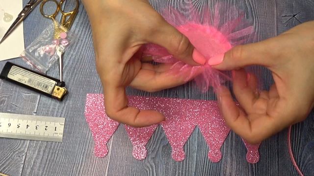 Как сделать ободок "Корона" своими руками? / HeadBand  DIY / Мастер класс, handmade, IriArt