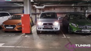 Daihatsu Be-go установка линз Aozoom A3 Max