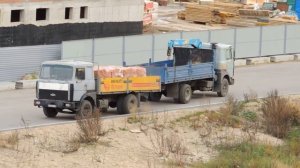 Грузовичка Петровича 2 раза будет брать на Буксир Манипулятор МАЗ и 2 раза сорвется трос