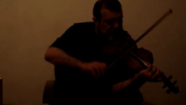 Maamoun Playing With His Red Violin