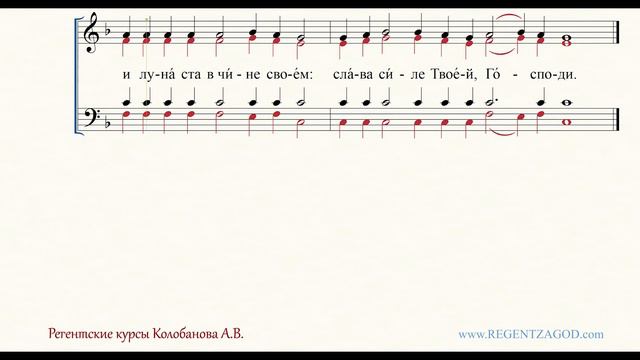 Глас 4, песнь 4, ирмос: "Среде двою разбойнику" смотреть онлайн