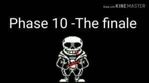 Undertale True hell sans - ost phase 10