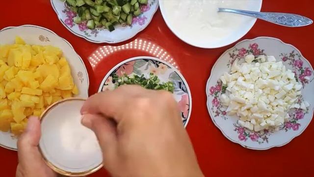 Окрошка №1 - жуда мазали окрошка тайёрлаш / Как приготовить Окрошку