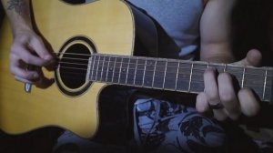 Разбор на гитаре. David Usher - Black Black Heart (Acoustic Version)