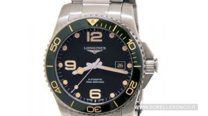 Longines Hydroconquest 41mm Green Dial L3.781.4.05.6