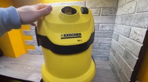 Обзор на Пылесос KARCHER WD 2, 1000 Вт