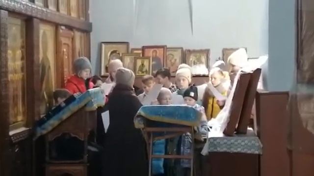 Хор Православной гимназии во имя святых равноапостольных Мефодия и Кирилла.