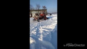 Т-16 с передней навеской.