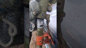 Очередная поломка хутор ggt-2500t, раздолбало вал у триммера huter