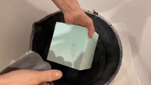 Технология мытый бетон дома. Кашпо из златолита.