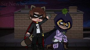 Ты кто такой?/Gacha-Club/South Park/Mysterion & The Coon(scene)