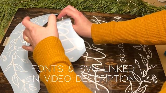 How to Seal Wood + Vinyl Signs | DIY Cricut Wedding смотреть онлайн