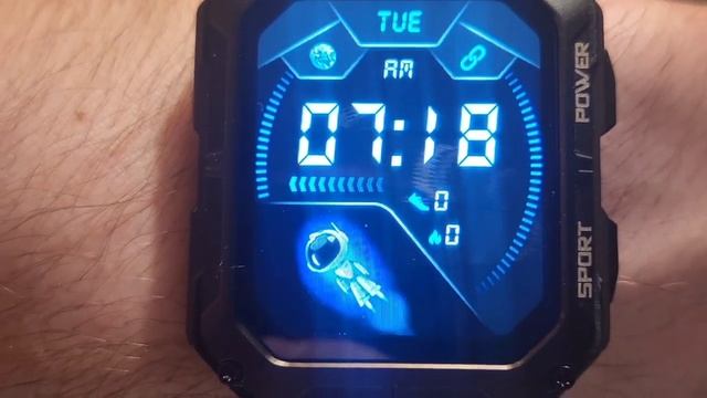 WalkerFit M2 Military Grade Smart Watch for Men Women,Bluetooth Call Outdoor Sport Watch,Fitness смотреть онлайн