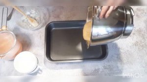 Бисквит на сгущенном молоке ⚡krem_tort⚡