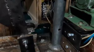 Самодельная Механическая пила/mechanical hack saw