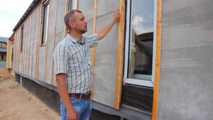 Конструкция стен каркасного дома