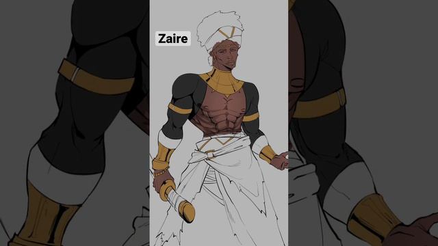 Zaire oc. App: Clip Studio #originalcharacter #digitalart #clipstudio #characterdesign #drawing