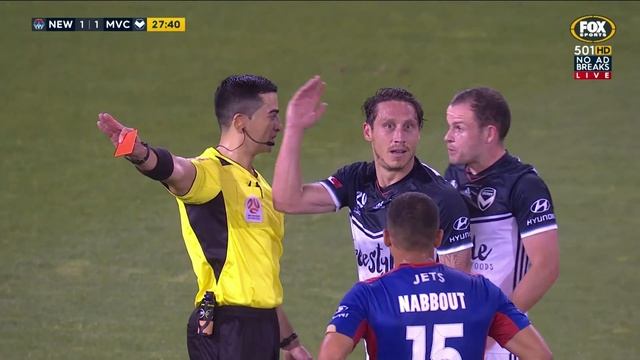 Hyundai A-League 2017/18 Round 8: Newcastle Jets 4 - 1 Melbourne Victory смотреть онлайн