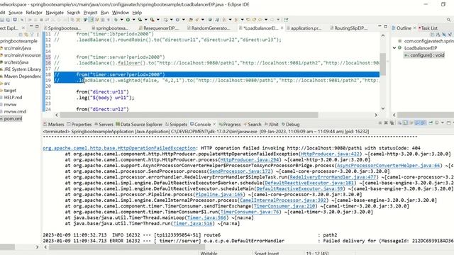 Spring Boot Apache Camel LoadBalancer தமிழில் | Enterprise Integration Pattern смотреть онлайн