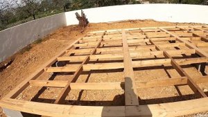 Самый простой способ постройки Фундамента каркасного дома / Расчет и Инструменты