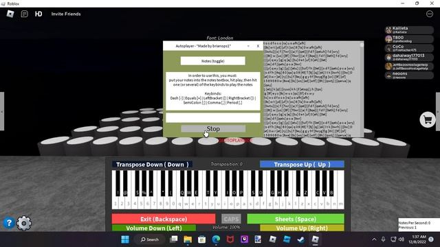 How to Set up and use Roblox Piano Auto Playing Feature смотреть онлайн