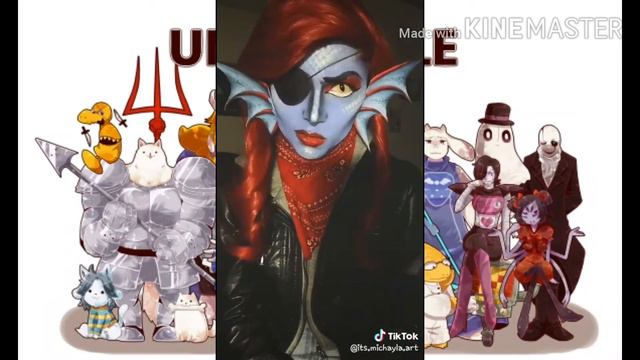 Undertale Cosplay Tik Tok || Андертейл косплей Tik Tok смотреть онлайн