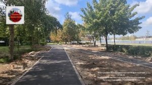 Благоустройство территории Нагатинской набережной.27.08.23.