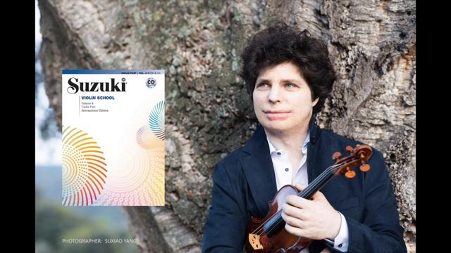 Augustin Hadelich - Suzuki Violin Book 6 preview track Fiocco: Allegro