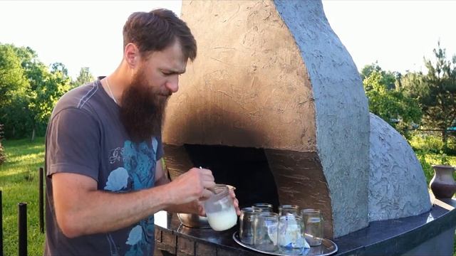 Ряженка в печи