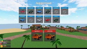|Roblox| Car Crushers 2 безумное дерби (ч.1)