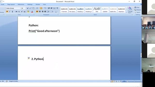Day 2  Python Features