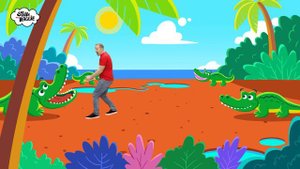 Animal Islands Adventure for Kids with Steve and Maggie | Silly Safari Animals Story