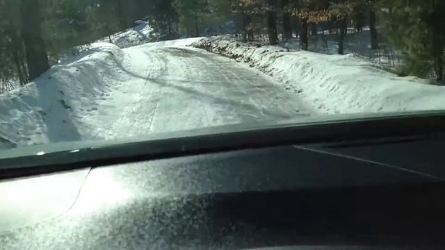 Toyota Venza climbing the ice hill смотреть онлайн