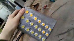 Мощный светодиодный фонарь работающий под водой.LED 210W