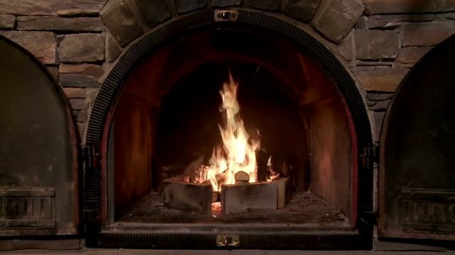 Видеофон - Печь, камин (фон для телевизоров и мониторов) смотреть онлайн
