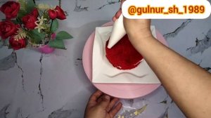 Бенто торт. Красный бархат в стиле Бенто торт. Қазақша рецепт. Мини тортик.