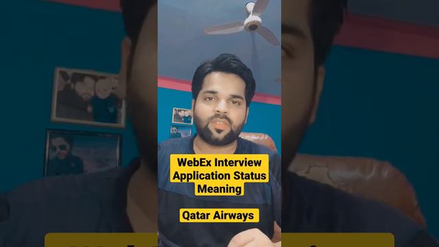 WebEx Interview Application Status Meaning Qatar Airways