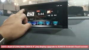 2017y Audi Q7(4M) with 8.4inch +SUNE10 plus Android system