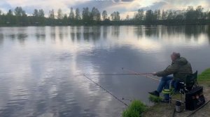 Клинский Рыбхоз. Элитный пруд. Рыбалка на херабуну по путевке ПО.