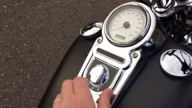 Harley Davidson Fat Bob wide glide fender смотреть онлайн