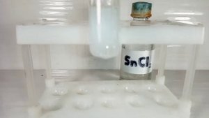 Амфотерность ГИДРОКСИДА ОЛОВА. Реакция с ГИДРОКСИДОМ НАТРИЯ и СОЛЯНОЙ КИСЛОТОЙ. Опыты по химии