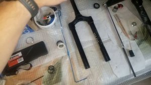 Обзор вилки Ztto Uding UD32 под ось, с регулировкой отскока и ходом 100-140 мм