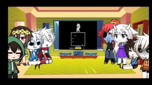 Undertale react to "Bad time trio" and "Bad time trio but I want to die" A little bit. |part 3|