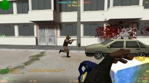 SISA ZOMBIE+CSO MOD #3 | он просто ехал прямо