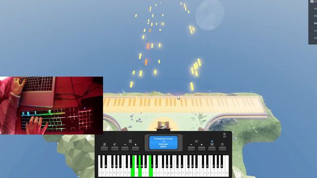 (OLD)(WEBCAM) Demon Slayer - Gurenge by MrBeeCoolYT | Roblox Piano Visualizations 2 with MrBeeCoolY смотреть онлайн