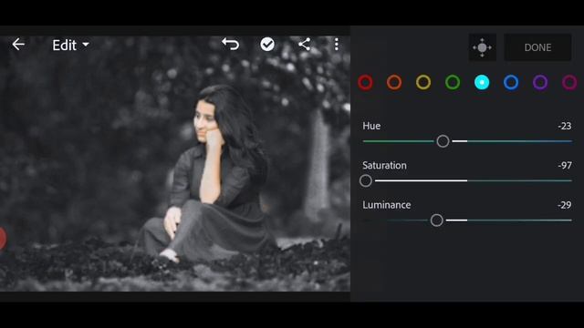 Cara Edit Black Tone | Tutorial Lightroom