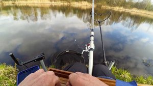 Болонская ловля на весенней реке/Bolognese fishing on the spring river
