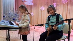 Евгения Пилант, 1-Г класс. Русская народная песня «Заиграй-ка, балалайка»