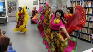 Танец "Сыпь Тальянка звонко" под песню на стихи С. Есенина..