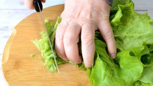 САЛАТ из ЛИСТЬЕВ САЛАТА с ЯЙЦОМ и ГРЕНКАМИ!!! БЕЗ МАЙОНЕЗА!!! ДОМАШНИЕ РЕЦЕПТЫ на ЗАВТРАК и УЖИН!!!